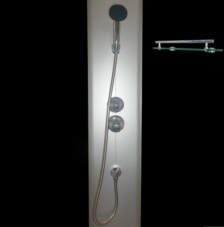 Душовий бокс BRAVO REGA L120BL (3уп.)