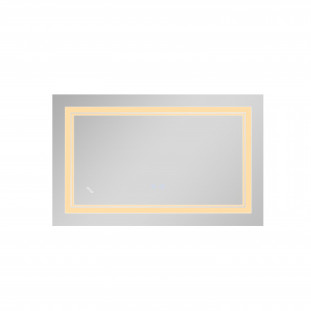 Дзеркало Qtap Cardinal (CA1) 700х500 з LED-підсвічуванням Touch, з антизапотіванням, з димером, рег. темп. кольору (3000-6500K) QT0478C5070