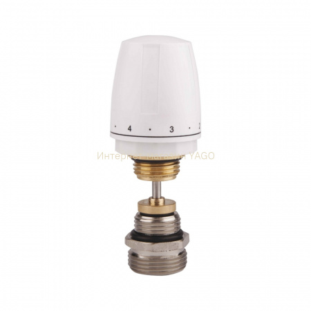 Кран термостатичний SD Forte 1/2"х3/4" для колектора SFE009