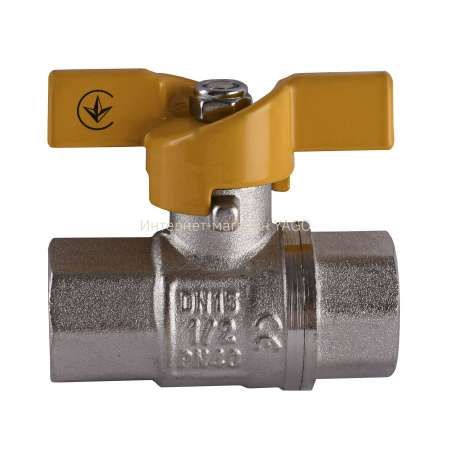 Кран кульовий прямий SELBA 1/2″ ВВ ЖБ SL1507 в інтернет-магазині Yago