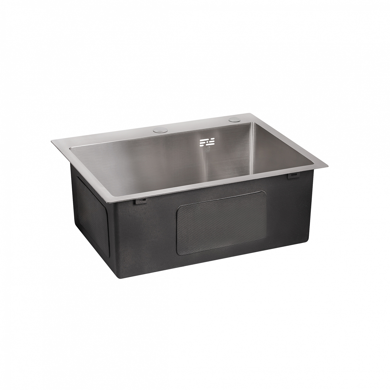 Мийка для кухні інтегрована Lidz Handmade H5045 (LDH5045BRU35383) Brushed Steel 3,0/1,0  мм