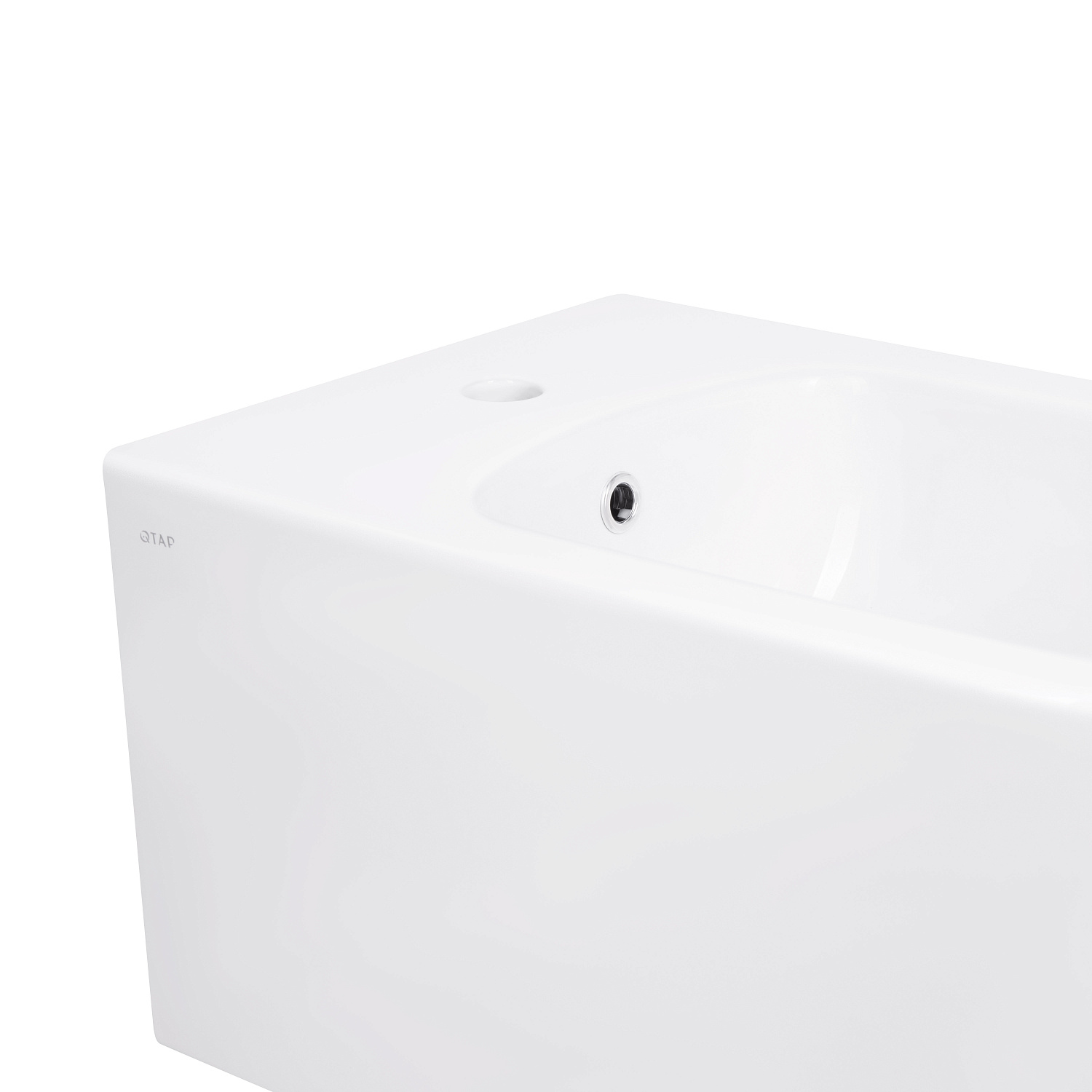 Біде підвісне Qtap Crow 520х360х290 White QT05555370W