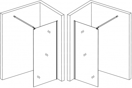 Душова перегородка BRAVO LEGA 100T (1уп.)
