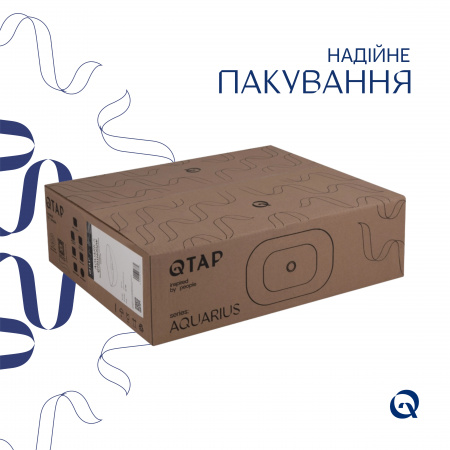 Раковина-чаша Qtap Aquarius 465x375x120 White QT21116302W