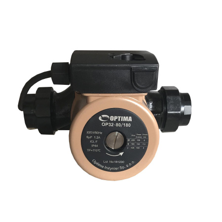 Насос циркуляційний Optima OP32-80 180мм + гайки, + кабель з вилкою в інтернет-магазині Yago