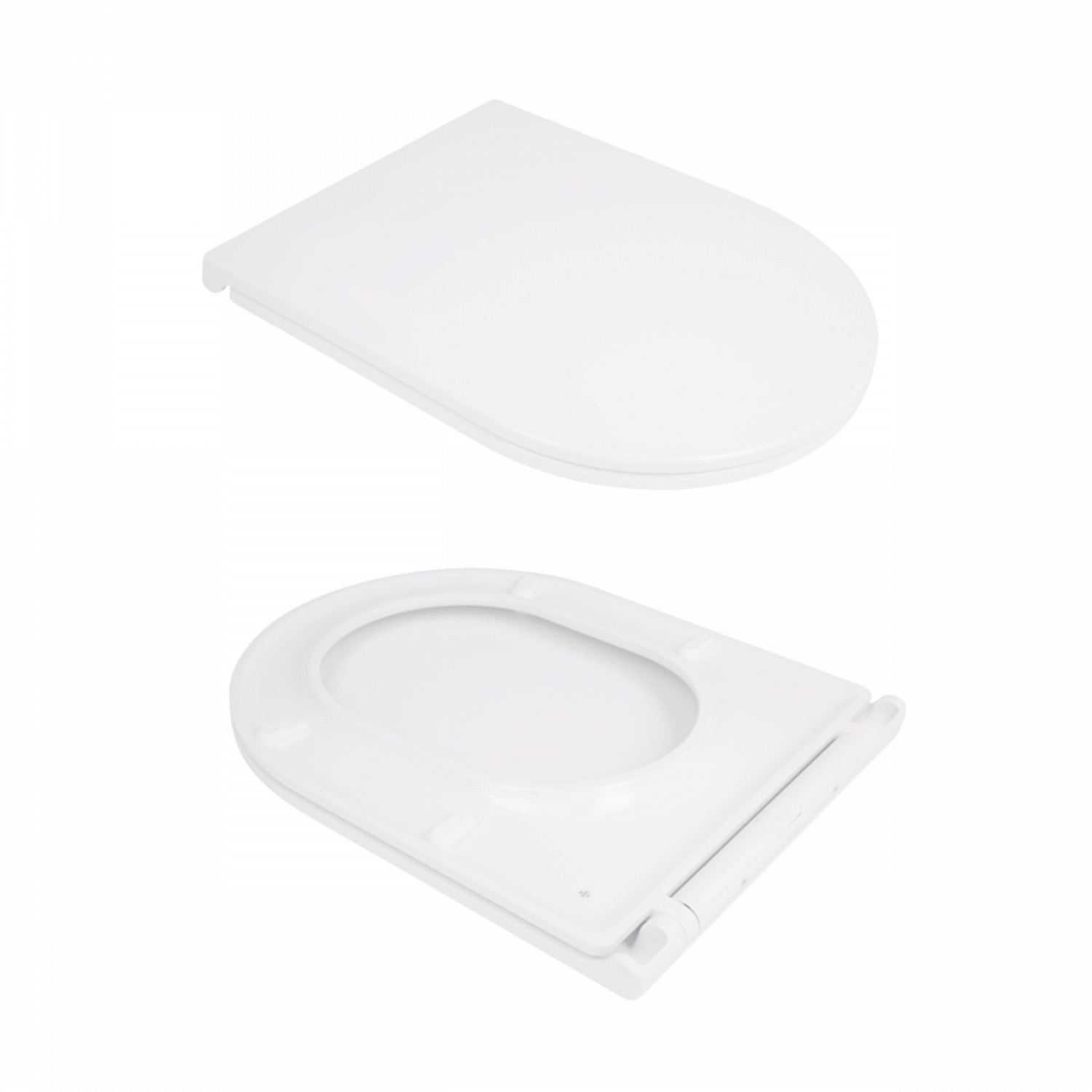 Унітаз підвісний Qtap Robin безобідковий з сидінням Soft-close QT13332141ERW