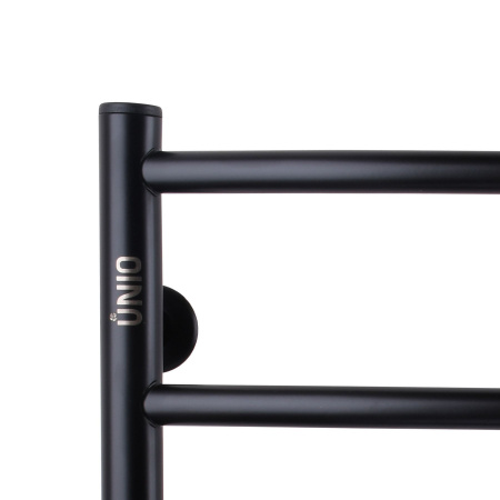 Рушникосушарка UNIO LD EL 500-500-5 BLK Драбинка Дуга електро чорна в інтернет-магазині Yago