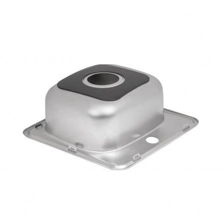 Кухонна мийка Lidz 3838 0,6 мм Satin (LIDZ3838POL06)