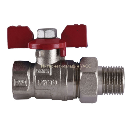 Кран кульовий  прямий з американкою ARCO 1/2″ SENA 154103 в інтернет-магазині Yago
