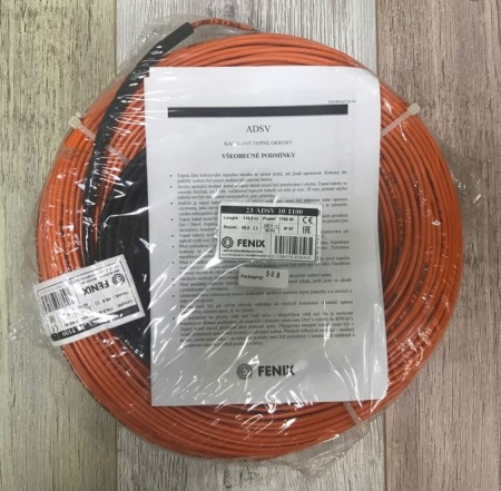 Купити  Кабель одножильний тонкий Fenix Ecoflor ASL1P-18350 19,7 m/350W  з безкоштовною доставкою