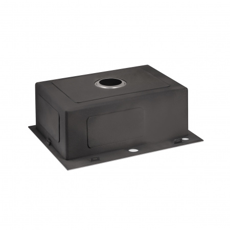 Мийка для кухні інтегрована Lidz Handmade H5845 (LDH5845BRU35384) Brushed Steel 3,0/1,0 мм