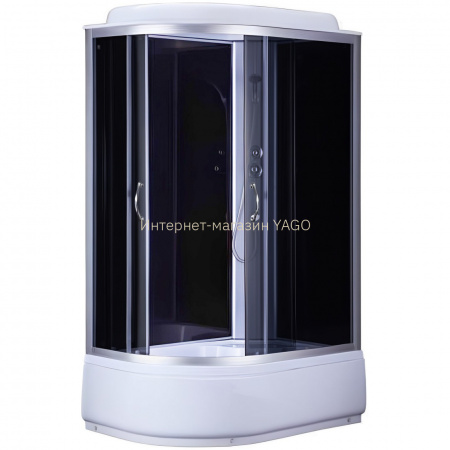 Душовий бокс BRAVO OBRA H120BR (3уп.)