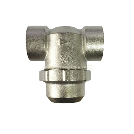 Фільтр грубого очищення SOLOMON 3/4″ ВВ нікель з відстійником (8014) TD1052 в інтернет-магазині Yago