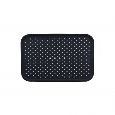 Лійка для верхнього душу Qtap Hlavova 300x200 мм прямокутна QTHLA107BLM45783 Black Matt