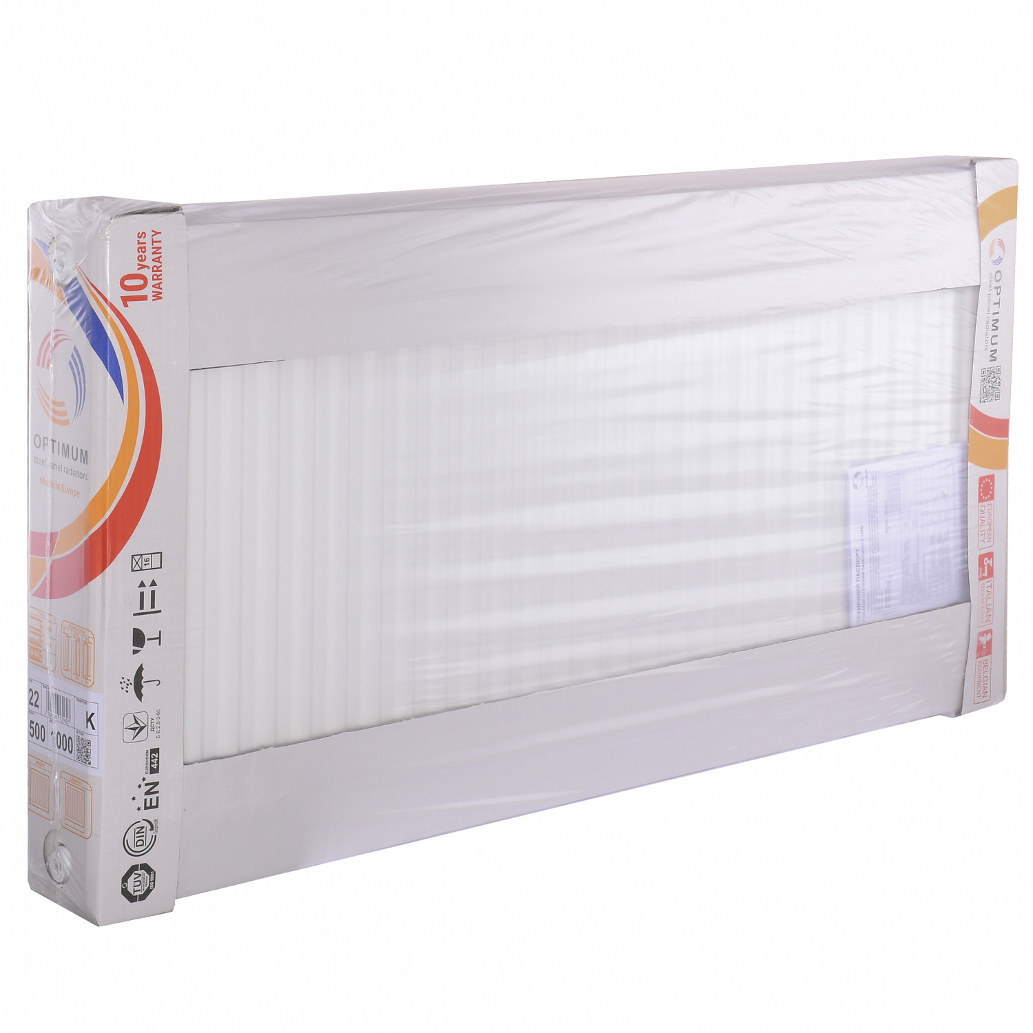 Радіатор сталевий панельний OPTIMUM 22 бок 500x800 в інтернет-магазині Yago