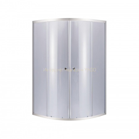 Душова кабіна Lidz Latwa SC90x90.SAT.HIGH.GR, скло тоноване 4 мм без піддона