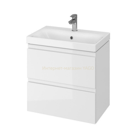 CET B04 MODUO SLIM шафка з умивальником MODUO SLIM 60 біла