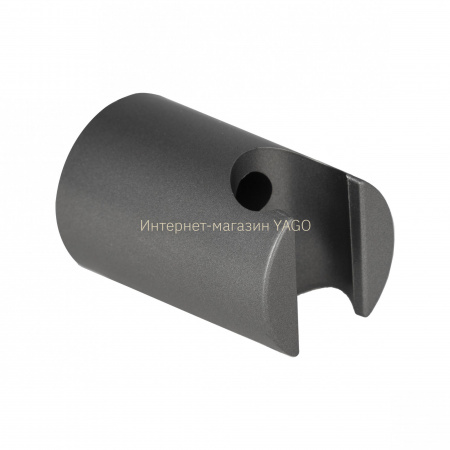 Тримач для ручного душу Qtap Spojeni округлий QT829910842854GRP Graphite