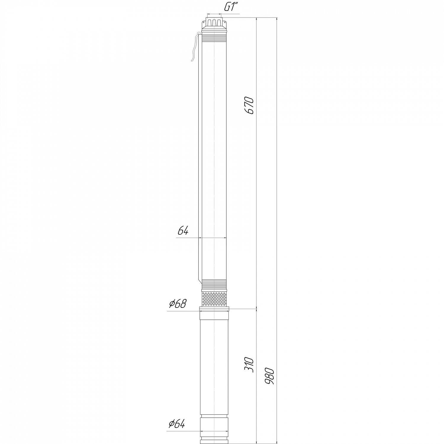 Насос свердловинний з підв, стійк, до піску 2,5″ OPTIMA 2,5SDm1,5/18 0,25 кВт 48м + пульт+кабель 15м в інтернет-магазині Yago