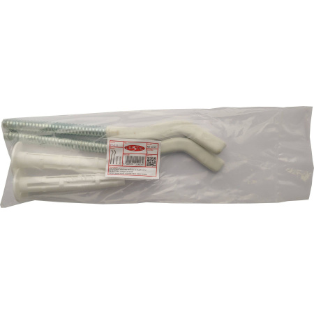 Комплект кронштейнів радіатора CRISTAL NS-1015 штирьковий прорезинений з дюбелем Ø9х170мм (пар.4од.) в інтернет-магазині Yago