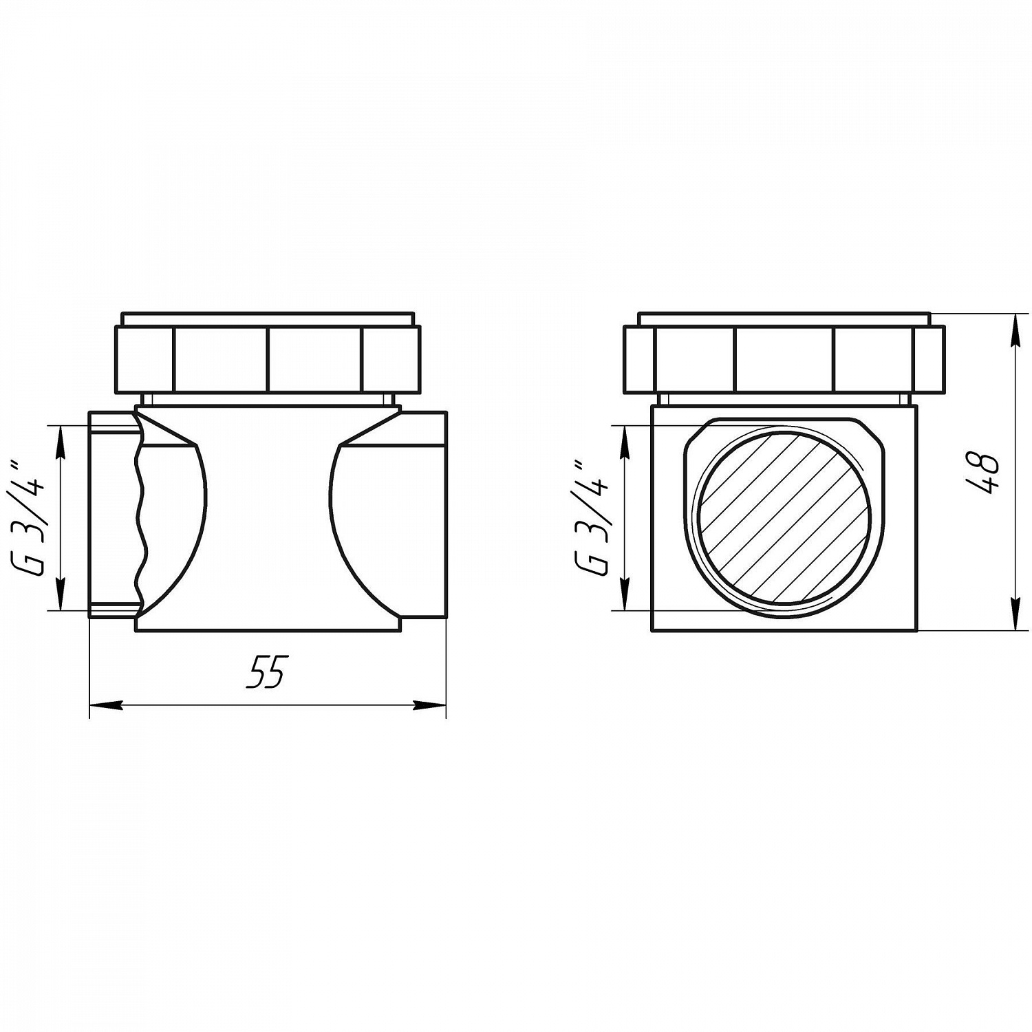 Фільтр грубого очищення для газа SOLOMON 3/4″ F8016 в інтернет-магазині Yago