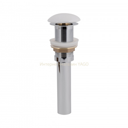 Донний клапан для раковини Qtap PU02 225х70х70 White
