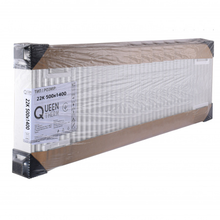 Радіатор сталевий панельний QUEEN THERM 22 бок 500х1400 в інтернет-магазині Yago