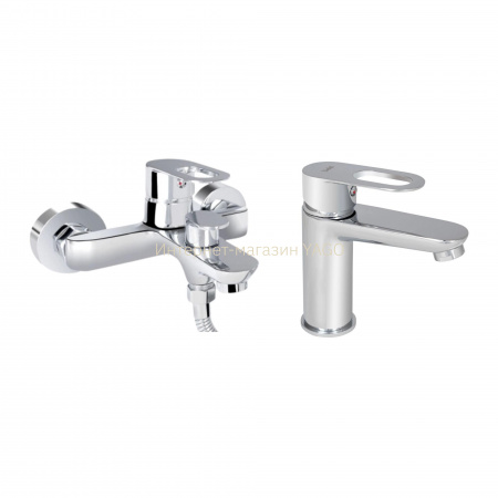 Набір змішувачів Latwa 001 + Latwa 006 Chrome
