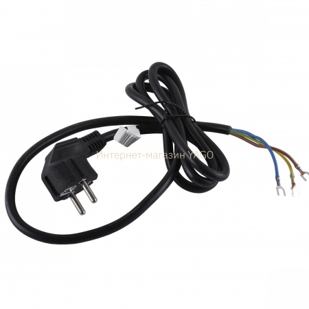 Кабель з євровилкою та клемами 1,5м в інтернет-магазині Yago