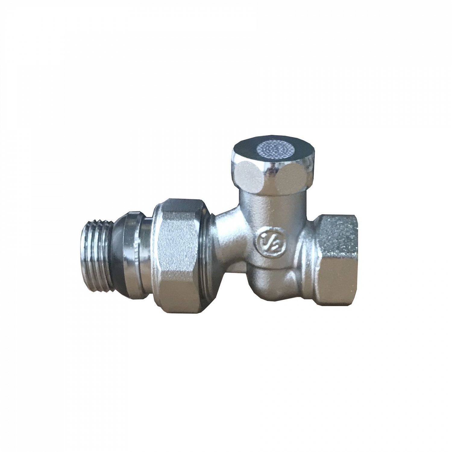 Кран радіаторний прямий SOLOMON 1/2″ з гумовим ущільнювачем 161405 під ключ в інтернет-магазині Yago