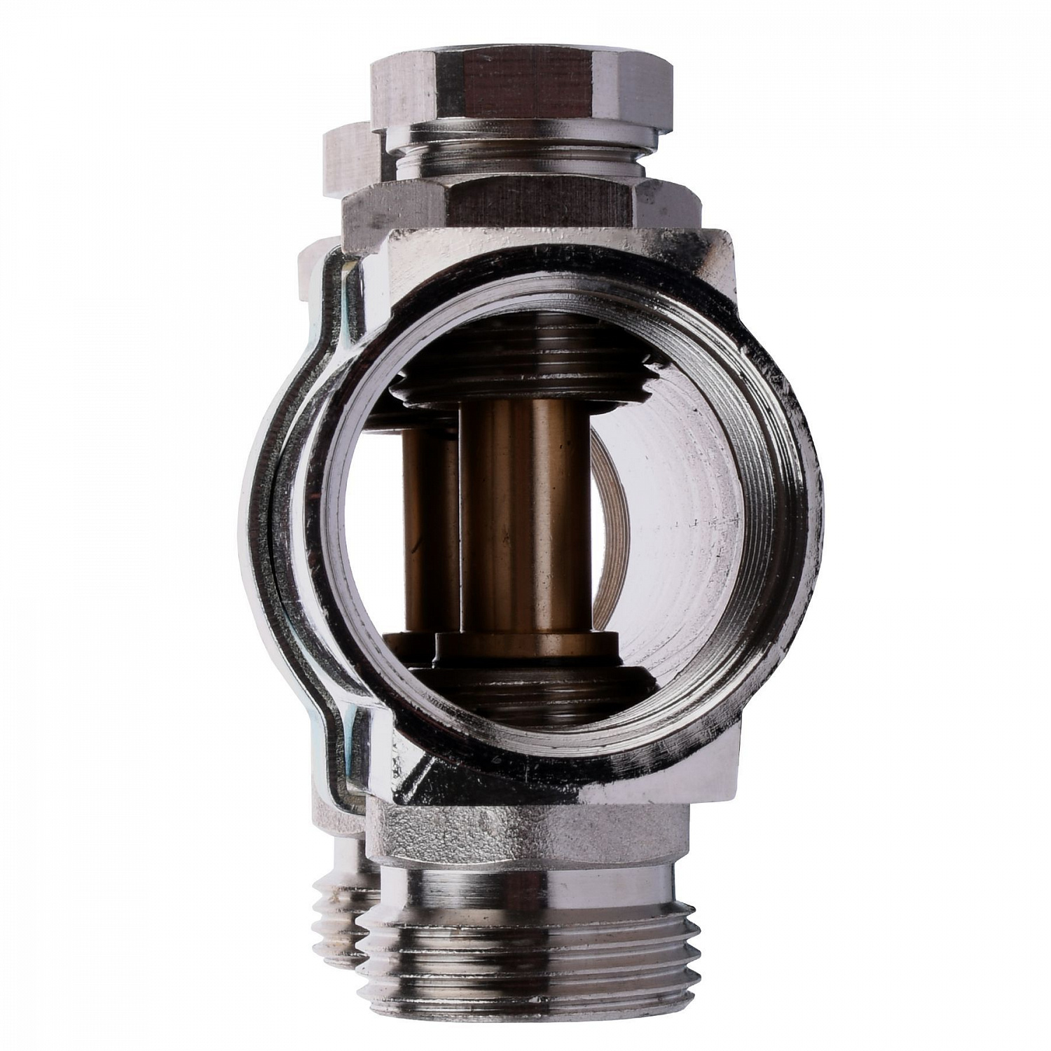 Колектор з регуляторами та кріпленням ECO 001B 1″x9