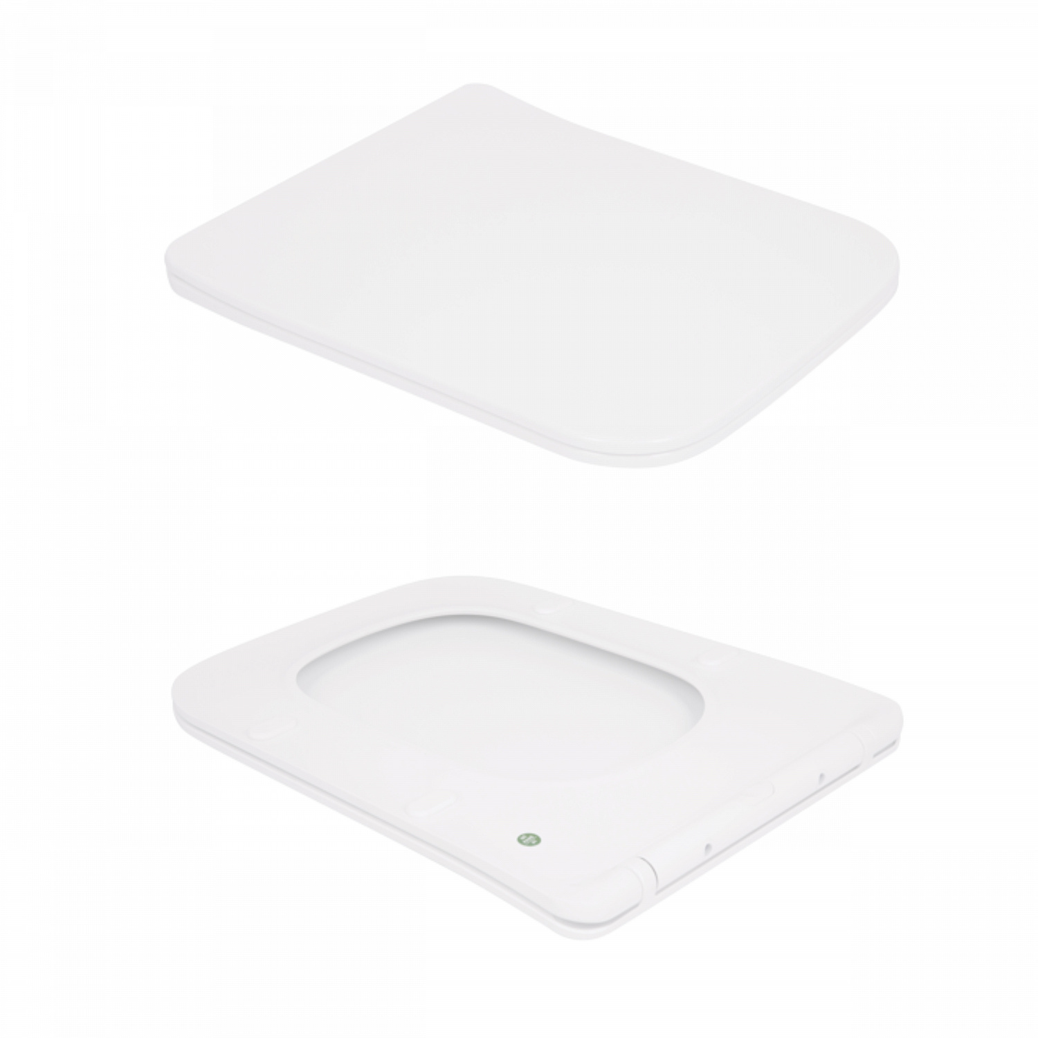 Унітаз-компакт Qtap Kalao безобідковий з сідінням Soft-close QT08221213AW