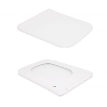 Унітаз-компакт Qtap Kalao безобідковий з сідінням Soft-close QT08221213AW