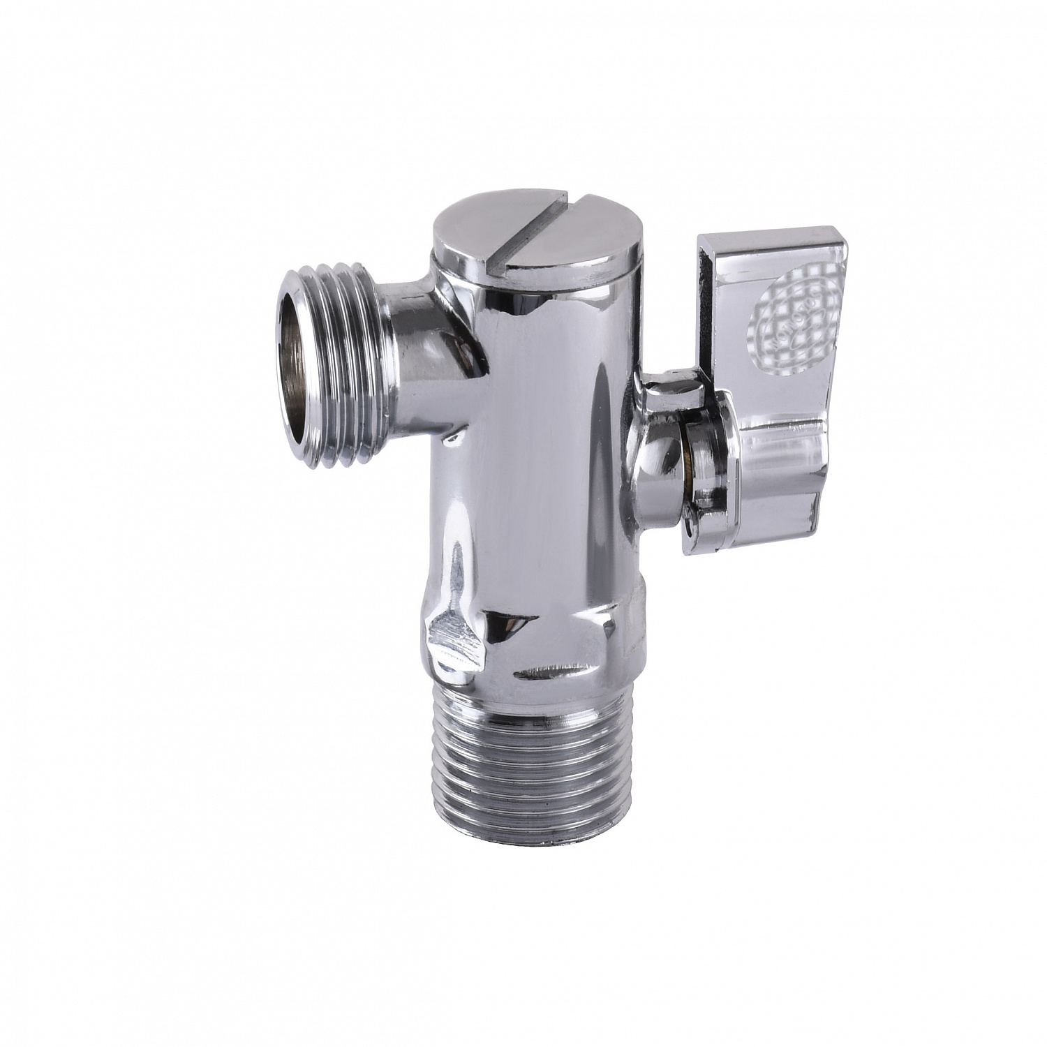 Кран кульовий кутовий з фільтром SOLOMON 1/2″x3/4″ А7041(7043) в інтернет-магазині Yago
