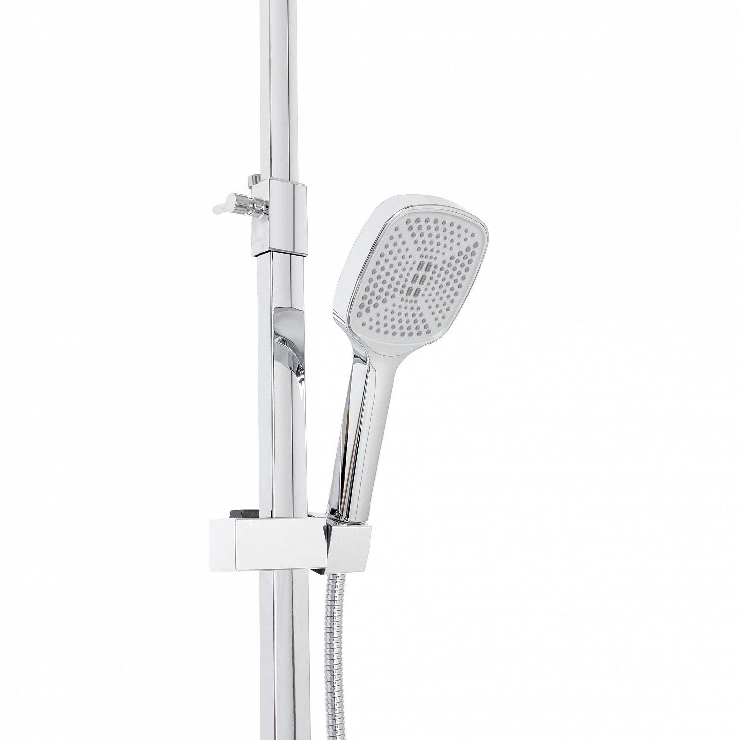 Душова система універсальна Lidz Wawel 1030 на три споживача (з виливом) (k35) LDWAW1030CRM45391 Chrome
