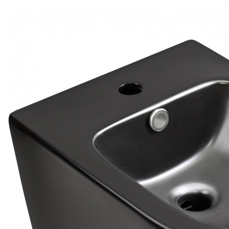 Біде підвісне Qtap Scorpio 515x360x345 Matt black QT1455053FMB