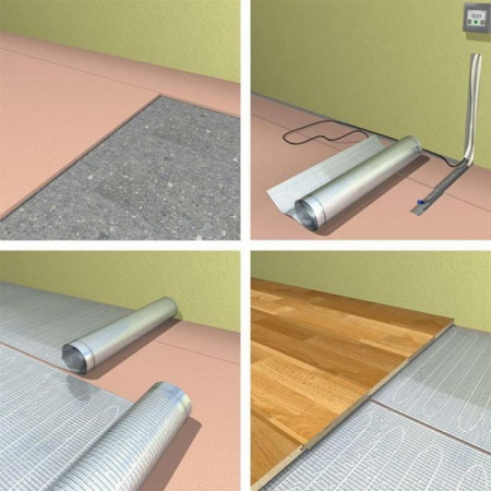 Алюмінієвий нагрівальний мат In-Term AFMAT 525-3.5