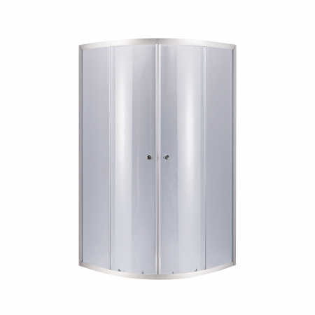 Душова кабіна Lidz Latwa SC80x80.SAT.LOW.GR, скло тон. 4 мм + Lidz Душовий піддон KAPIELKA ST80x80x15