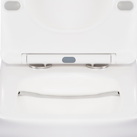 Унітаз-компакт Qtap Tern безобідковий з сидінням Soft-close QT17222093ARW