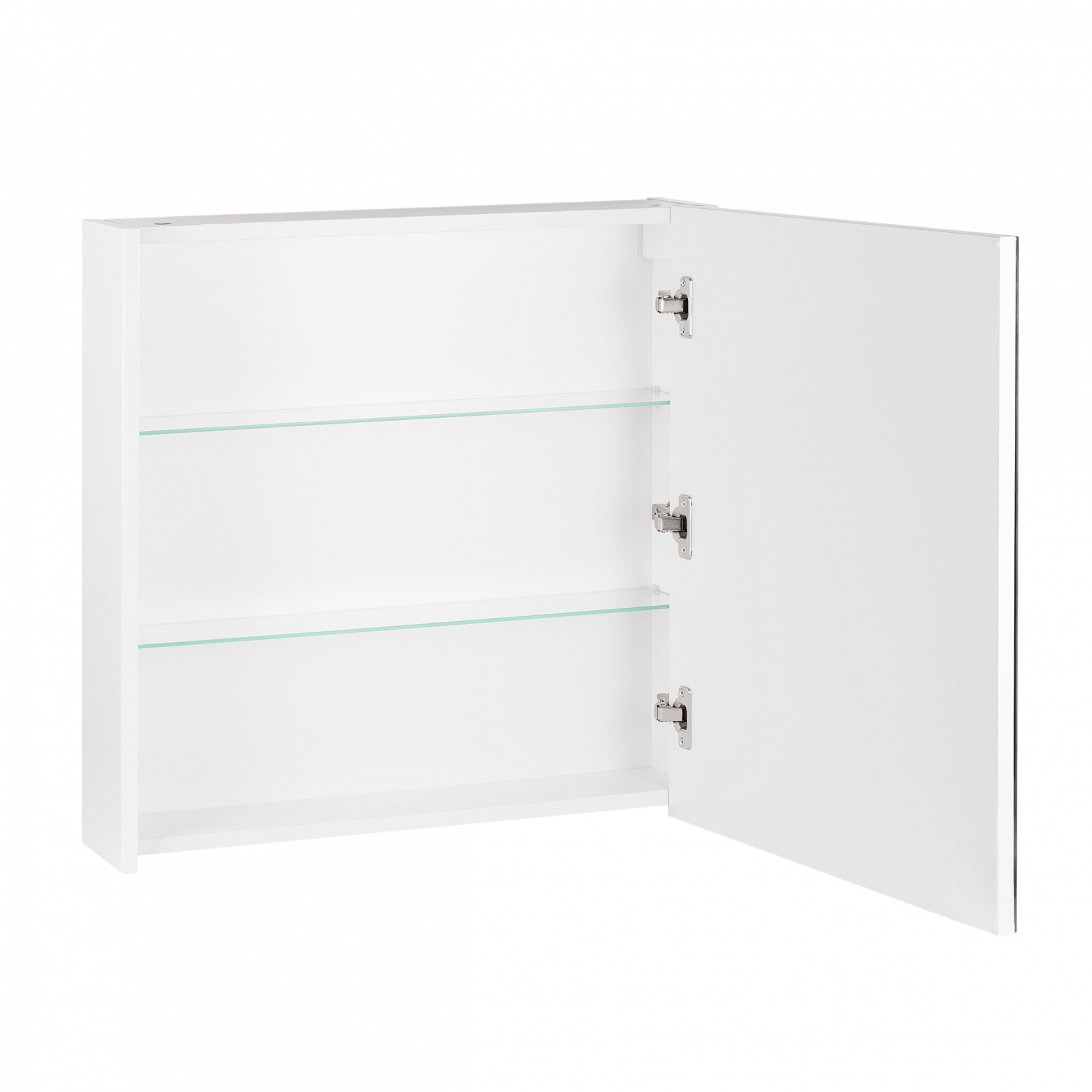 Дзеркальна шафа підвісна Qtap Scorpio 600х600х145 White QT1477ZP601W