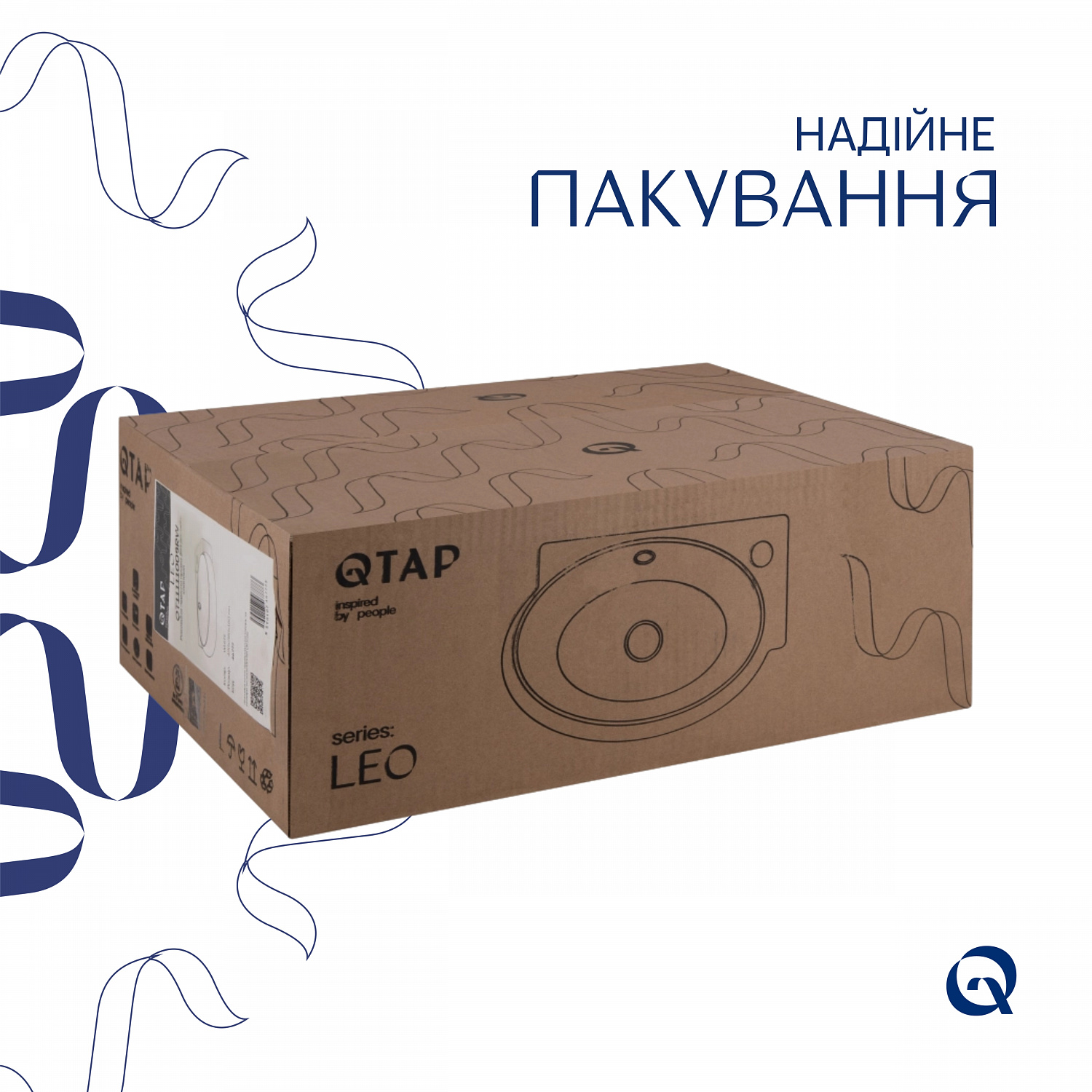 Раковина Qtap Leo 420x280x150 White QT11111008LW
