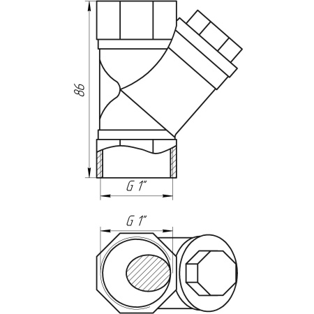Фільтр грубого очищення  ITAP 1″ 192 в інтернет-магазині Yago