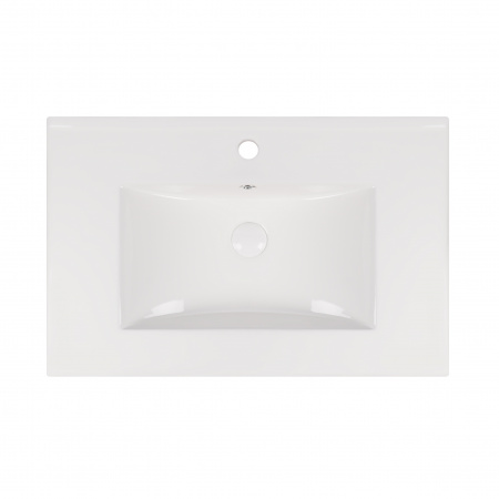 Комплект Qtap Taurus 700х580х437 Whitish oak тумба підвісна + раковина урізна QT2472TPT703WO
