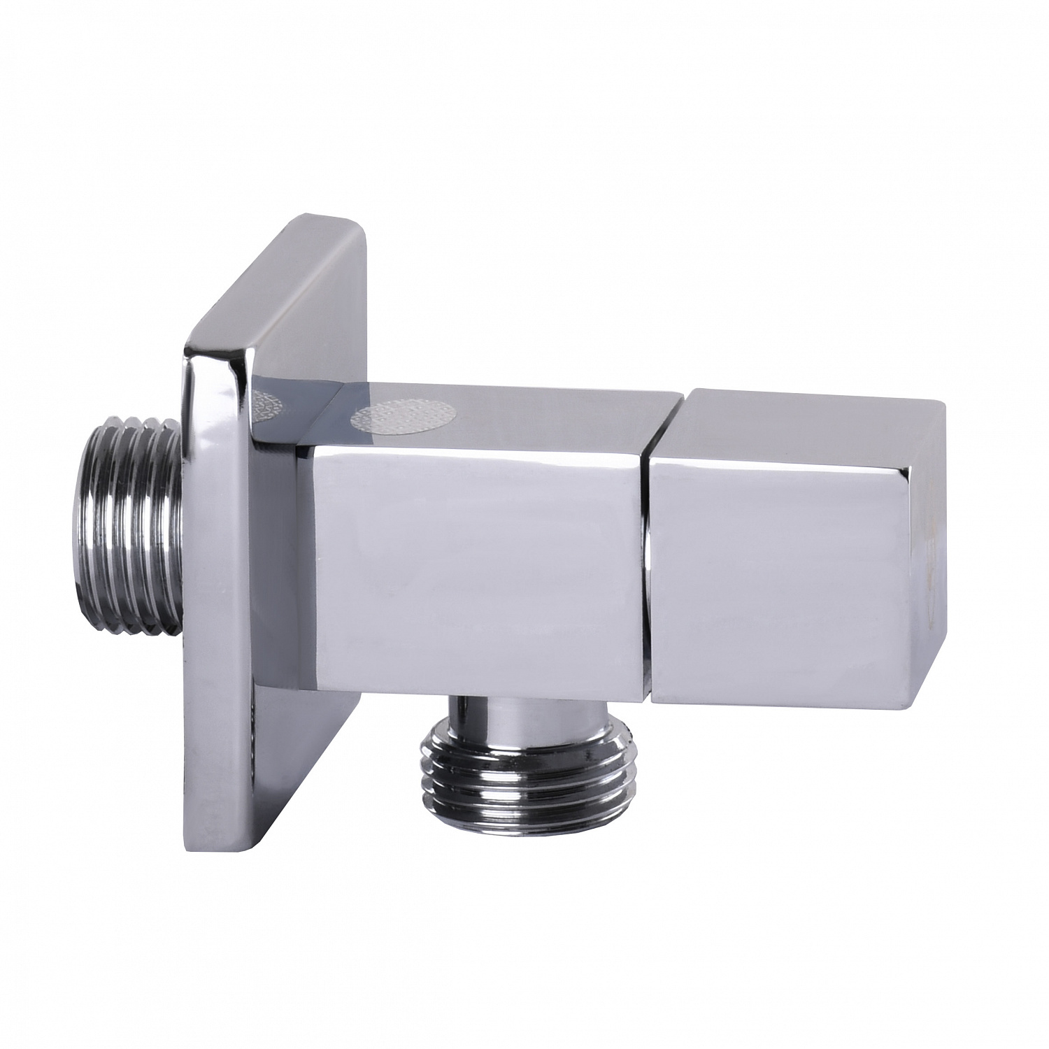 Кран напівобертовий кутовий SOLOMON 1/2″х3/4″ CUBE 7078 в інтернет-магазині Yago