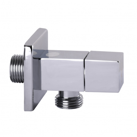 Кран напівобертовий кутовий SOLOMON 1/2″х3/4″ CUBE 7078 в інтернет-магазині Yago