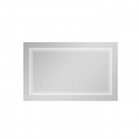 Дзеркало Qtap Cardinal (CA1) 700х500 з LED-підсвічуванням Touch, з антизапотіванням, з димером, рег. темп. кольору (3000-6500K) QT0478C5070