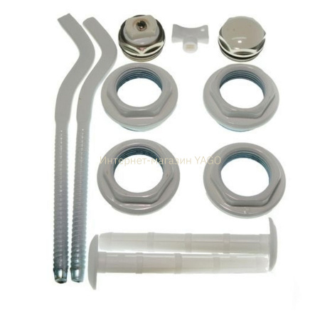 Комплект футорок секційного радіатора CRISTAL NR-2014 3/4″ з 2-кронштейнами (HT 405) в інтернет-магазині Yago