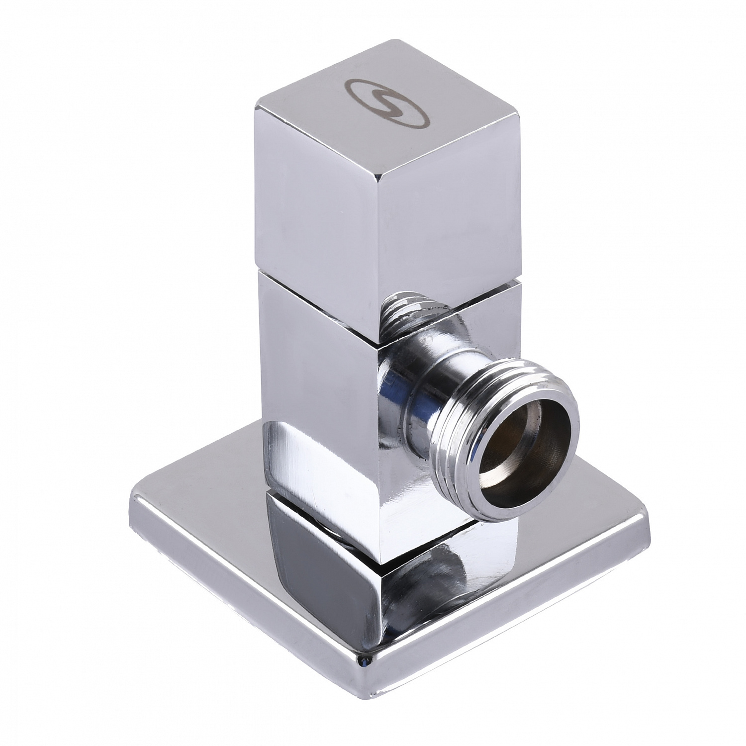 Кран напівобертовий кутовий SOLOMON 1/2″х3/4″ CUBE 7078 в інтернет-магазині Yago