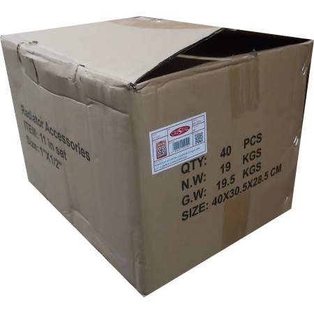 Комплект футорок секційного радіатора CRISTAL NR-2013 1/2″ з 2-кронштейнами (HT 405) в інтернет-магазині Yago