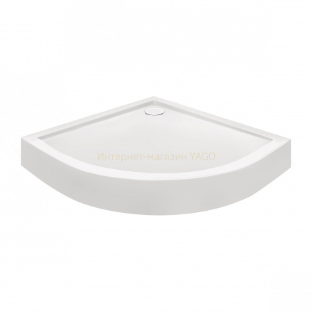 Душовий піддон Qtap Robin 301112 100x100x12 см + сифон